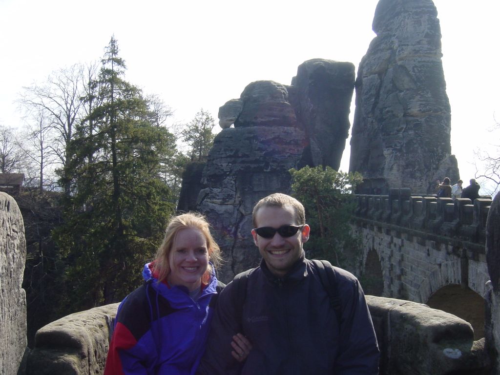 

Here you can see Rick and Kara, and also the famous bridge of Bastei.

