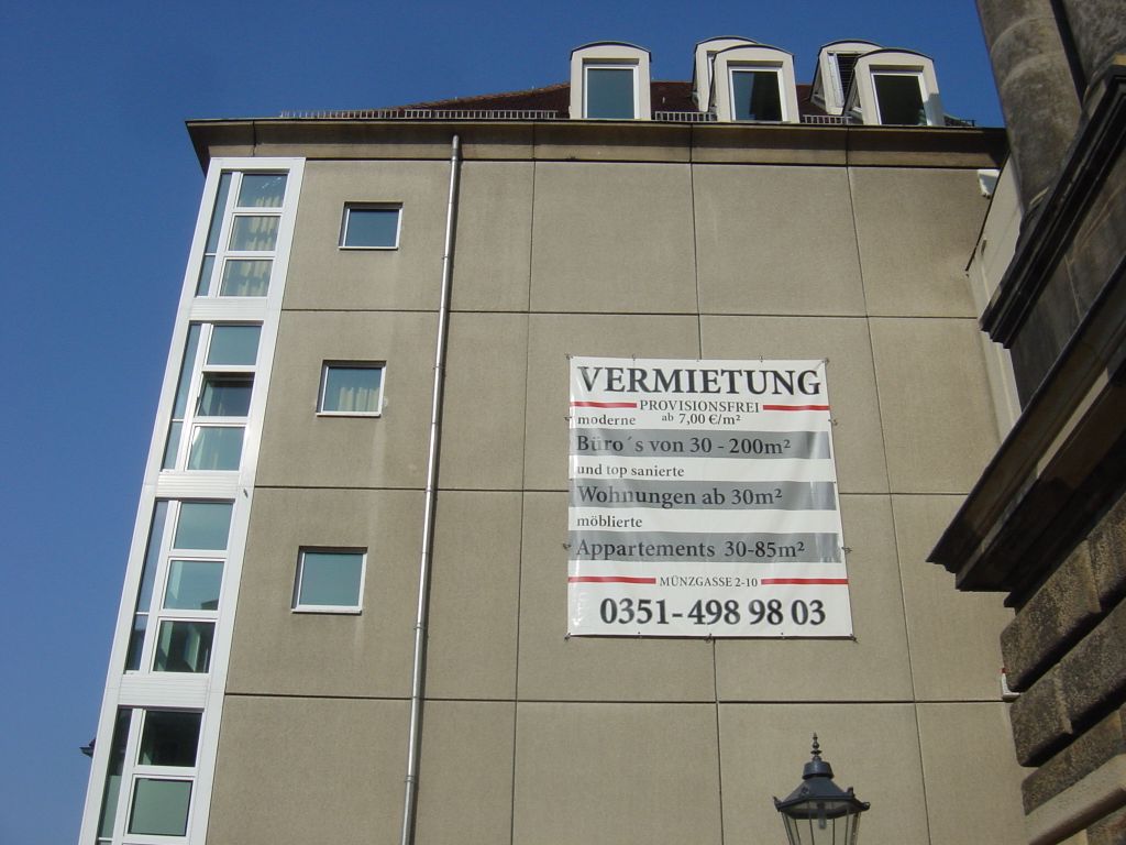 

Rental prices in Dresden.

