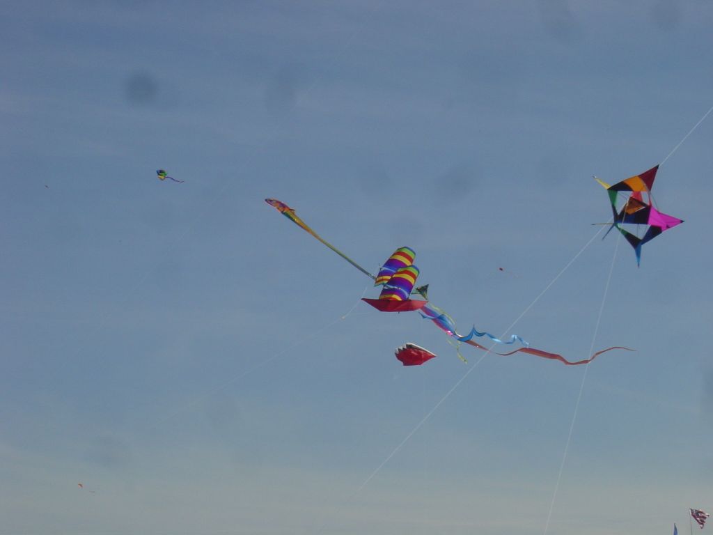 
The sailboat kites were some of my favorites.
