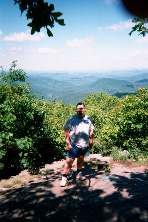 
This is me on top of Springer Mountain.
