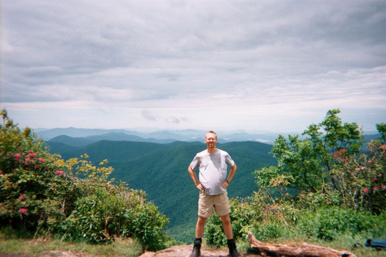 
A picture of Big Foot.  This is also on top of Standing Indian Mountain.
