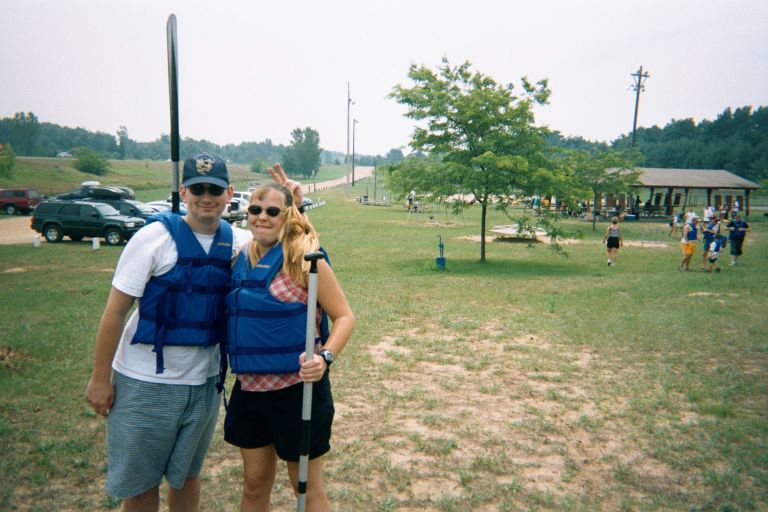 
Adam and Mary Anne on Canoe/Picnic
