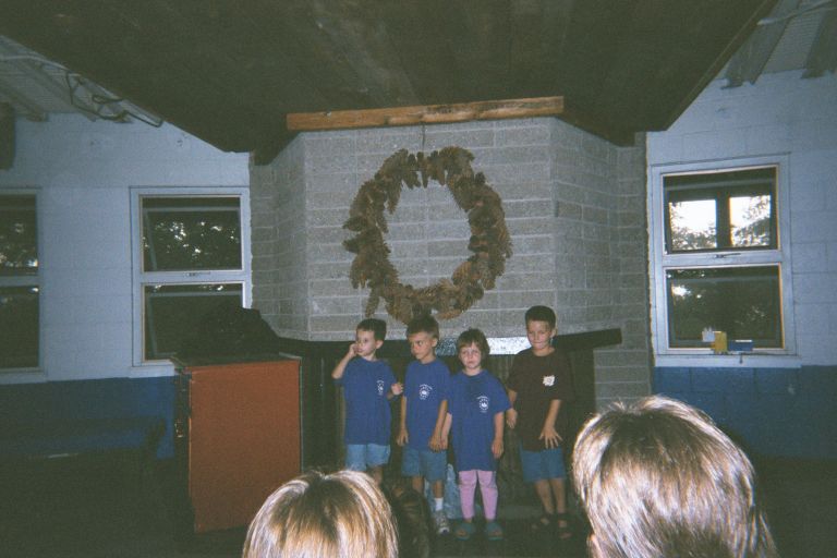 
Cooper, Kyle, Emily, and Zach at Talent Show Night
