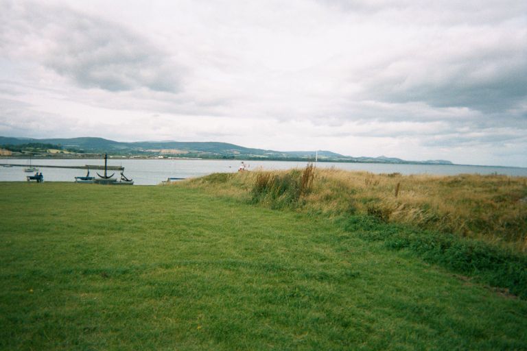 
A view of the park in Wicklow, the bay, etc.
