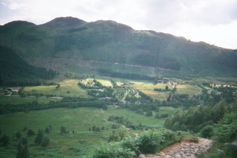 
These are pictures from going up to the top of Ben Nevis, the highest point
in the British Isles.
