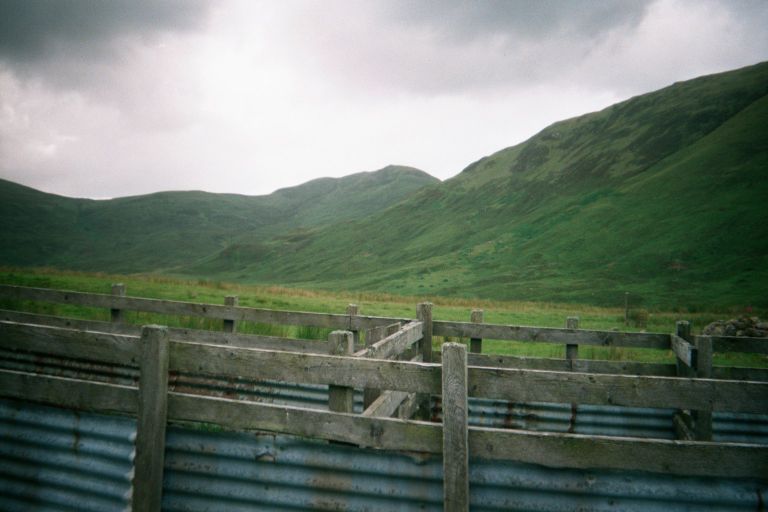 
The highlands are pasture land for sheep and goats and stuff.  This is some
sort of a corral thing.
