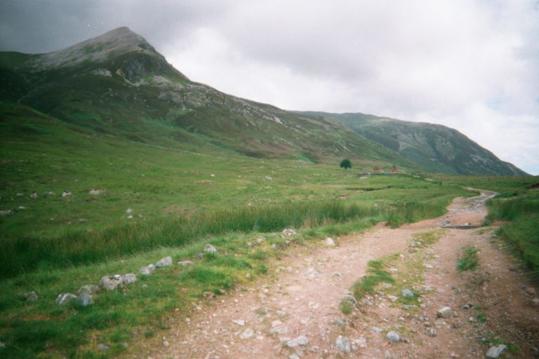 
The trail and the mountains.
